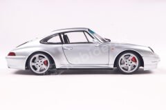 Solido 1:18 Porsche 911 (993) 4S 1996 – Polar Silver (S1810103) | Die-cast Model Araba