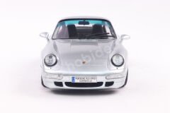 Solido 1:18 Porsche 911 (993) 4S 1996 – Polar Silver (S1810103) | Die-cast Model Araba