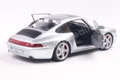 Solido 1:18 Porsche 911 (993) 4S 1996 – Polar Silver (S1810103) | Die-cast Model Araba