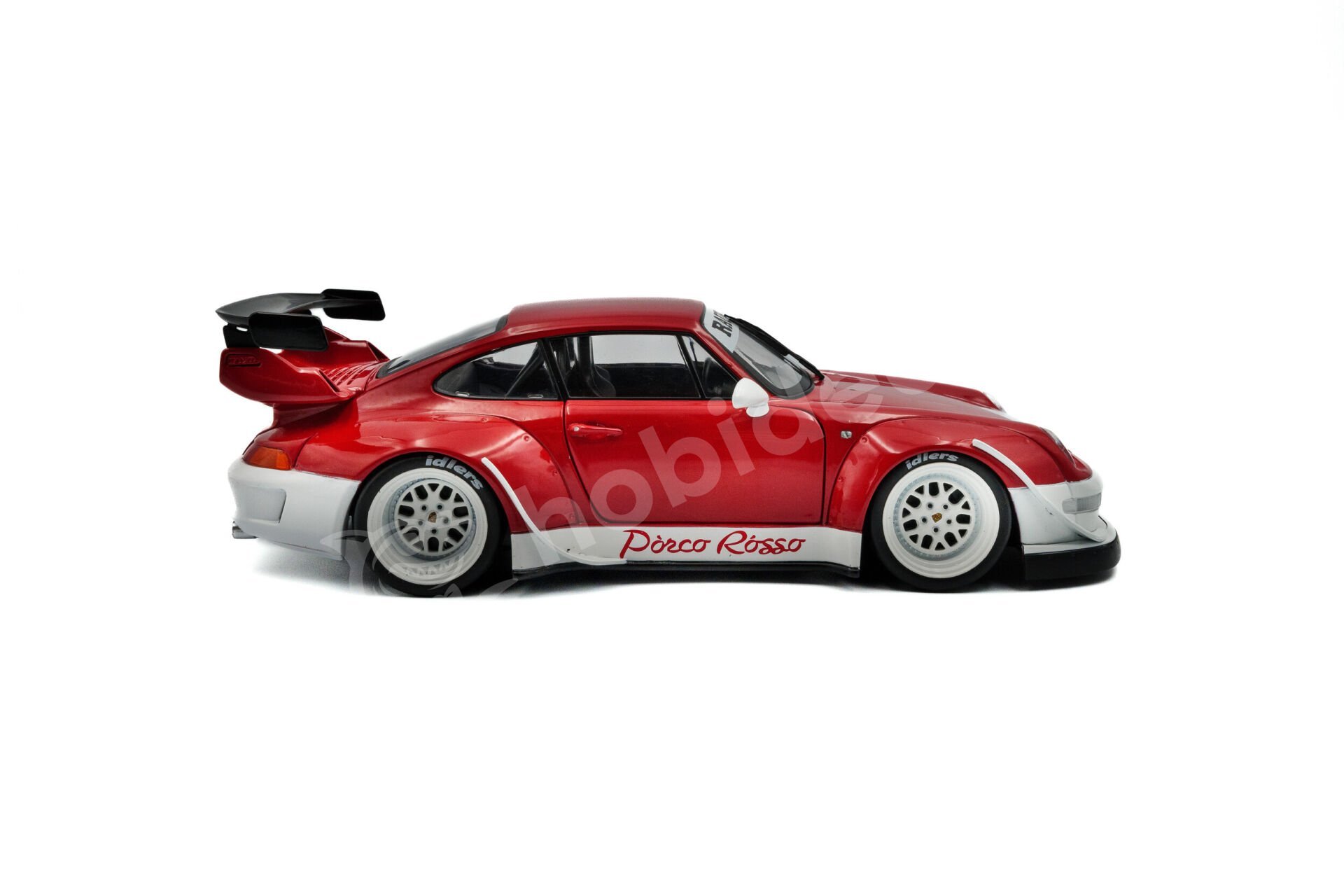 Solido 1:18 Porsche 911 (993) RWB “Porco Rosso” Bodykit 2020 (S1808505) | Die-cast Model Araba