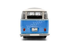 Solido 1:18 Volkswagen T1 Samba Bus 1962 – Mavi/Beyaz (S1813401) | Die-cast Model Araba
