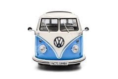 Solido 1:18 Volkswagen T1 Samba Bus 1962 – Mavi/Beyaz (S1813401) | Die-cast Model Araba