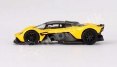 Mini GT 1:64 Aston Martin Valkyrie Sunburst Yellow (MGT00744-L) | Die-cast Model Araba