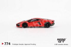 Mini GT 1:64 Lamborghini Revuelto Arancio Dac Lucido (MGT00774-L) | Diecast Model Araba