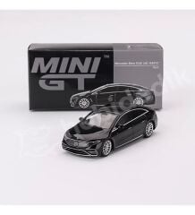 Mini GT 1:64 Mercedes-Benz EQS 580 4MATIC Black (MGT00694-L) | Diecast Model Araba