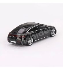 Mini GT 1:64 Mercedes-Benz EQS 580 4MATIC Black (MGT00694-L) | Diecast Model Araba