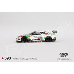 Mini GT 1:64 Nissan GT-R NISMO GT3 #23 KCMG Macau 2018 (MGT00593-L) | Diecast Model Araba