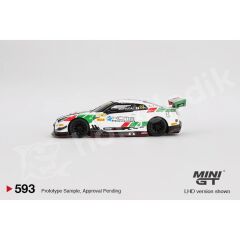 Mini GT 1:64 Nissan GT-R NISMO GT3 #23 KCMG Macau 2018 (MGT00593-L) | Diecast Model Araba