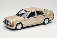 Norev 1:18 Mercedes-Benz 190E 2.3-16V 1984 – Smoke Silver (183831) | Die-cast Model Araba