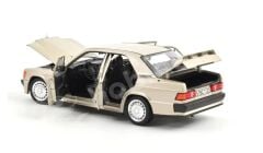 Norev 1:18 Mercedes-Benz 190E 2.3-16V 1984 – Smoke Silver (183831) | Die-cast Model Araba