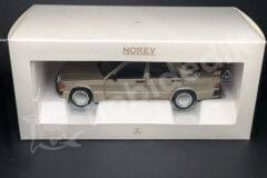 Norev 1:18 Mercedes-Benz 190E 2.3-16V 1984 – Smoke Silver (183831) | Die-cast Model Araba