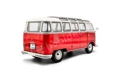 Solido 1:18 Volkswagen T1 Samba (1962) – Kırmızı / Beyaz (S1813402) | Die-cast Model Araba
