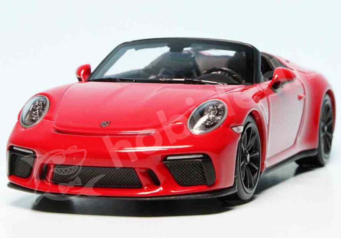 Minichamps 1:43 Porsche 911 (991) Speedster Red (410061135) | Die-cast Model Araba
