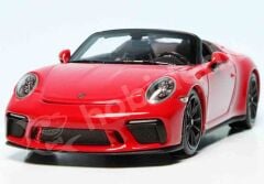 Minichamps 1:43 Porsche 911 (991) Speedster Red (410061135) | Die-cast Model Araba