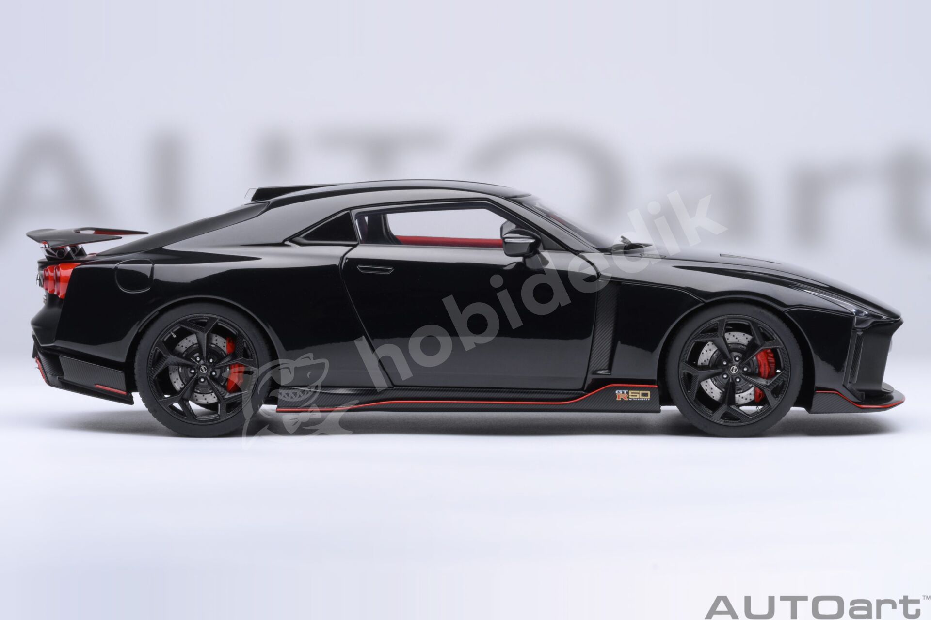 AutoArt 1:18 Nissan GT-R50 Italdesign Matt Black (77513) | Model Araba