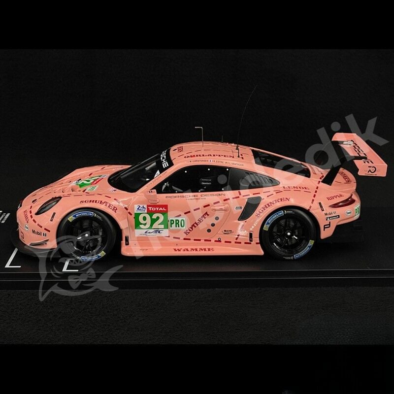 IXO Models 1:18 Porsche 991 GT3 RSR #92 (LEGT18003) | Model Araba
