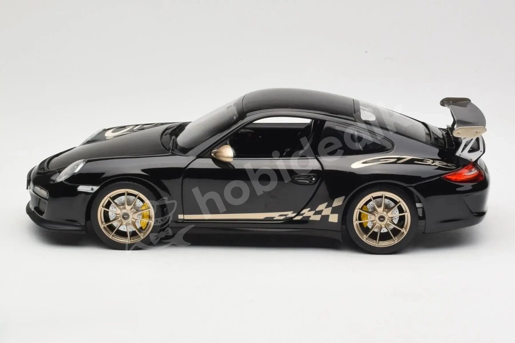 Norev 1:18 Porsche 911 GT3 RS 997.2 “Black/Gold Metallic” (187563) | Model Araba