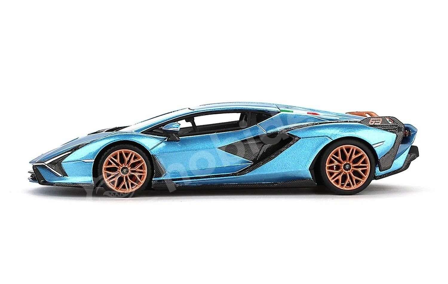 TSM 1:43 Lamborghini Sian FKP 37 Blu Aegir (TSM430830) | Model Araba