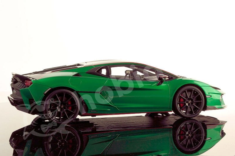 MR Collection 1:18 Lamborghini Temerario Verde Mercurio (LAMBO062A) | Model Araba
