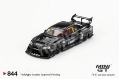Mini GT 1:64 Nissan LB-ER34 Super Silhouette SKYLINE Black RHD (MGT00844-R) | Model Araba