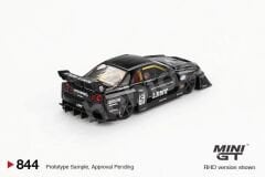 Mini GT 1:64 Nissan LB-ER34 Super Silhouette SKYLINE Black RHD (MGT00844-R) | Model Araba