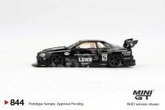 Mini GT 1:64 Nissan LB-ER34 Super Silhouette SKYLINE Black RHD (MGT00844-R) | Model Araba