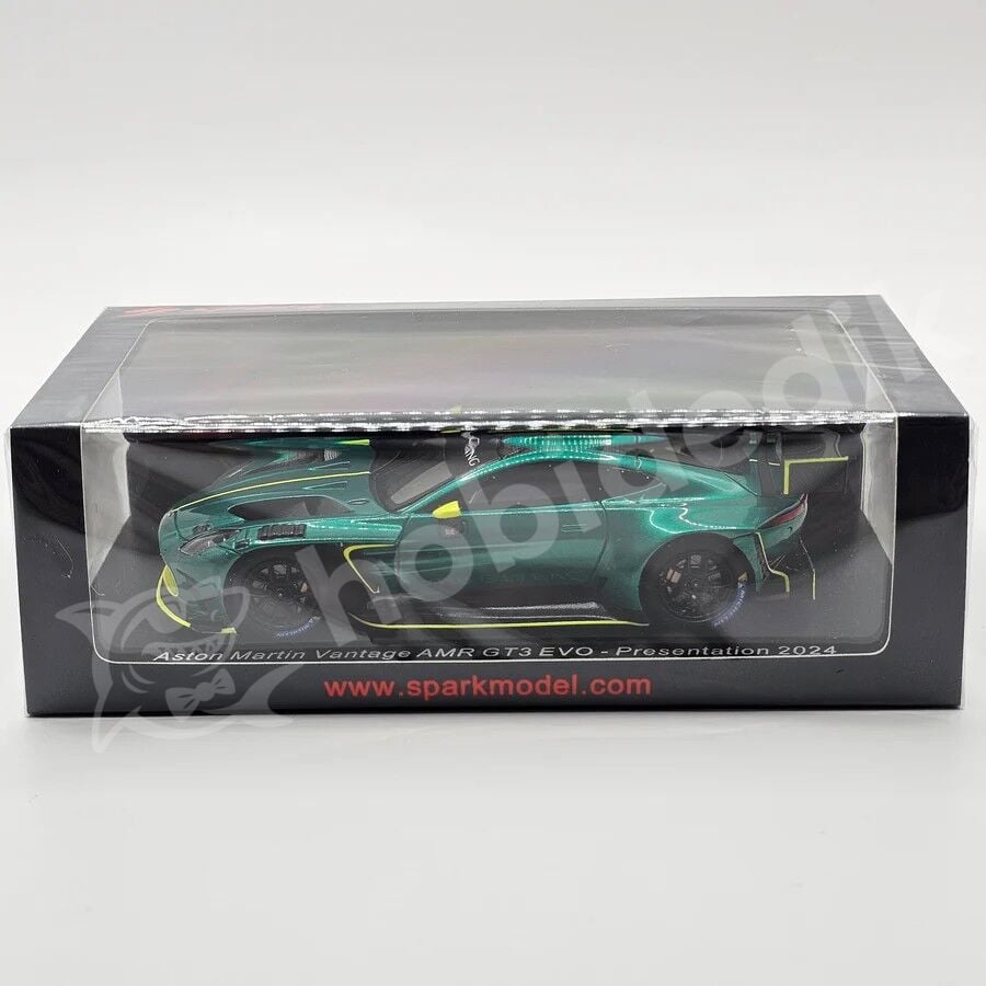 Spark 1:43 Aston Martin Vantage AMR GT3 EVO Presentation 2024 (S7935) | Model Araba