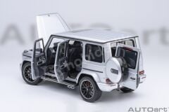 AutoArt 1:18 Mercedes-Benz AMG G63 2019 Iridium Silver (76358) | Model Araba