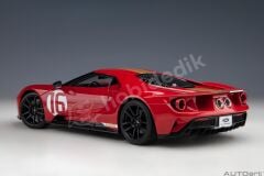 AutoArt 1:18 Ford GT Heritage Edition “Alan Mann” #16 (72927) | Model Araba