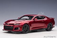 AutoArt 1:18 Chevrolet Camaro ZL1 2017 Garnet Red Tintcoat (71208) | Model Araba