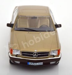 KK Scale 1:18 Mercedes-Benz 500 SEC C126 1987 Gold Metallic (KKDC180335) | Model Araba