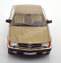 KK Scale 1:18 Mercedes-Benz 500 SEC C126 1987 Gold Metallic (KKDC180335) | Model Araba