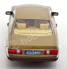 KK Scale 1:18 Mercedes-Benz 500 SEC C126 1987 Gold Metallic (KKDC180335) | Model Araba
