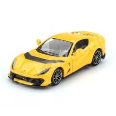 Mini GT 1:64 Ferrari 812 Competizione Giallo Modena (BBRFER64008) | Model Araba