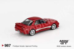 Mini GT 1:64 Nissan Skyline GT-R (R32) VeilSide Combat C-I Gem Red (MGT00987-R) | Model Araba