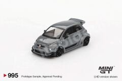 Mini GT 1:64 Fiat Abarth 595 LB-WORKS x Abas Works Grey (MGT00995-L) | Model Araba