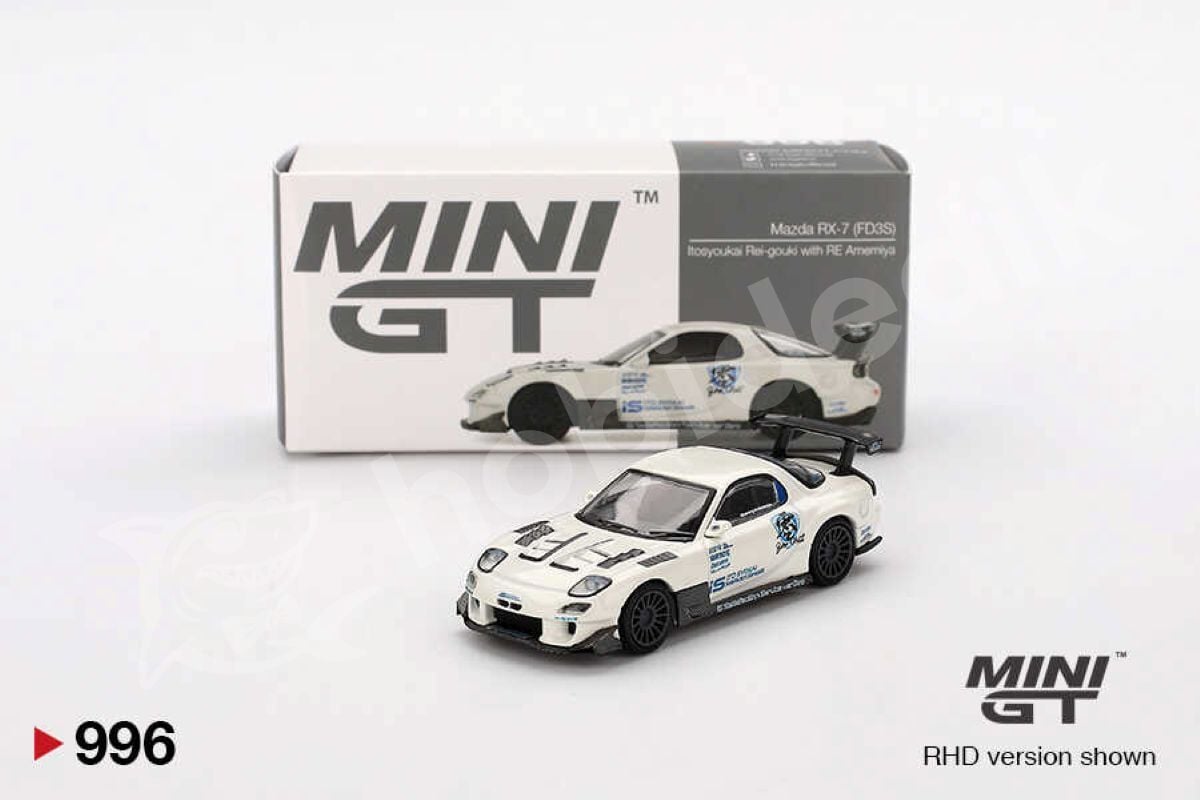 Mini GT 1:64 Mazda RX-7 FD3S Itosyoukai Rei-gouki RE Amemiya (MGT00996-R) | Model Araba