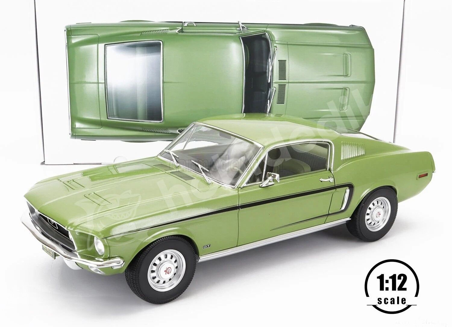 Norev 1:12 Ford Mustang Fastback GT 1968 (122704) | Model Araba