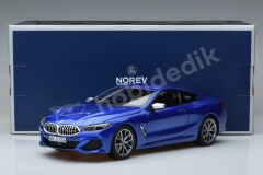Norev 1:18 BMW M850i 2019 Blue Metallic (183286) | Model Araba