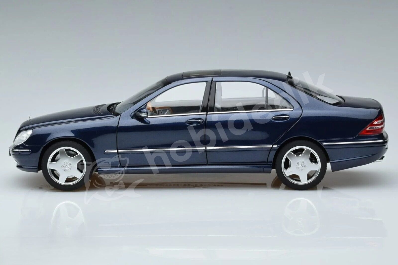 Norev 1:18 Mercedes-Benz S55 AMG 2000 Blue (183817) | Model Araba