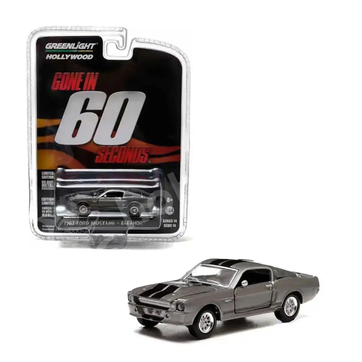 GreenLight 1:64 Ford Mustang Shelby GT500 “Eleanor” (44742) | Model Araba