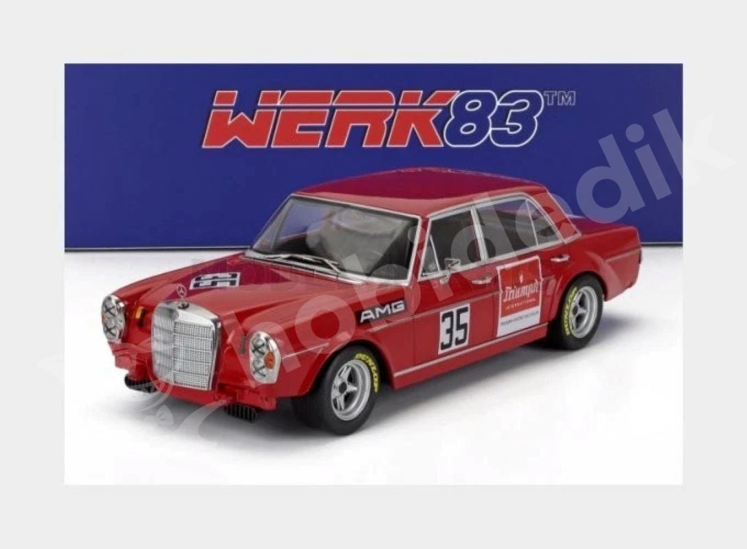 Werk83 1:18 Mercedes-Benz AMG 300 SEL 6.8 #35 Hockenheim 1971 (W18030006) | Model Araba