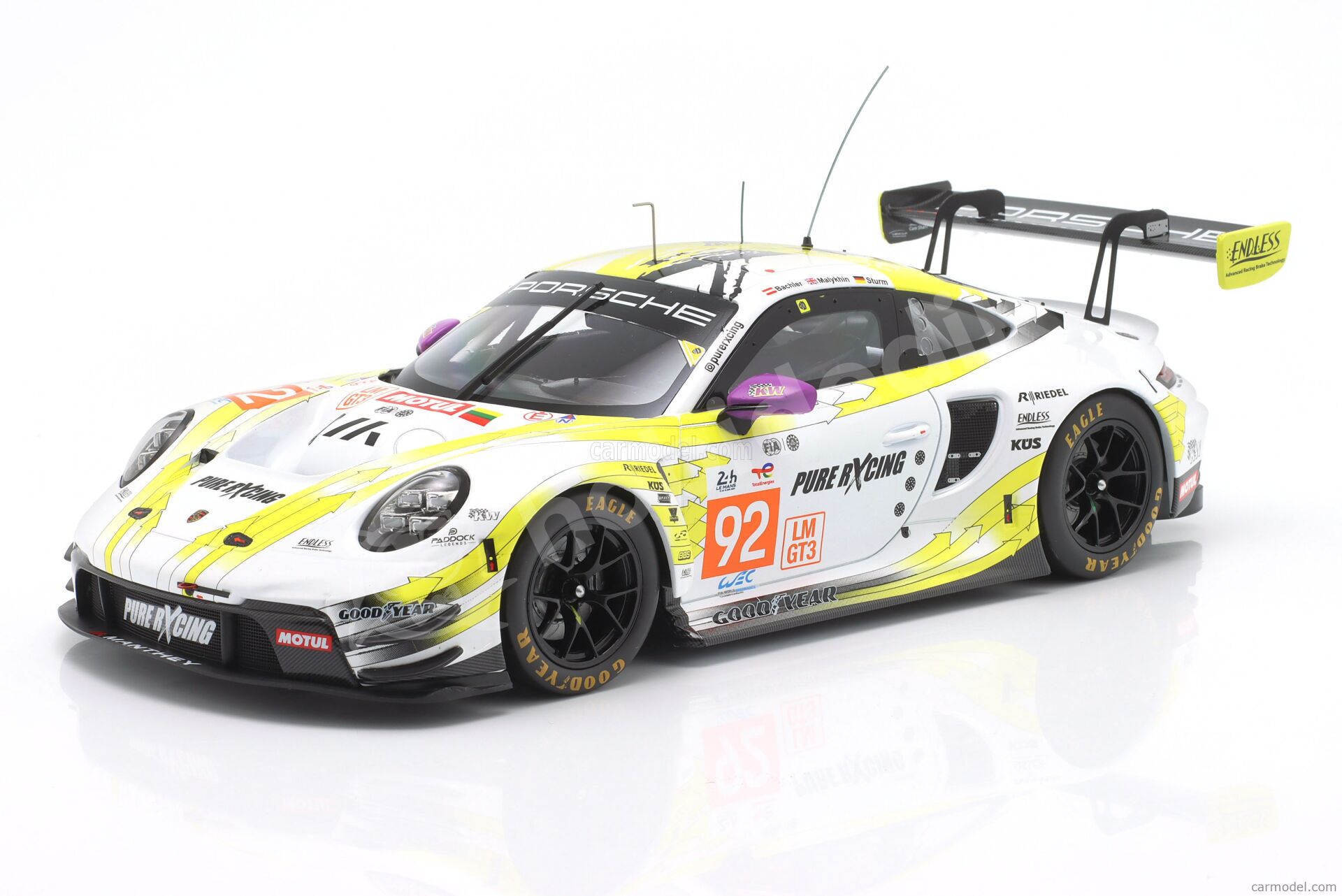 IXO 1:18 Porsche 911 GT3 R #92 Le Mans 2024 (MG-I-911-LM-24-1892) | Model Araba