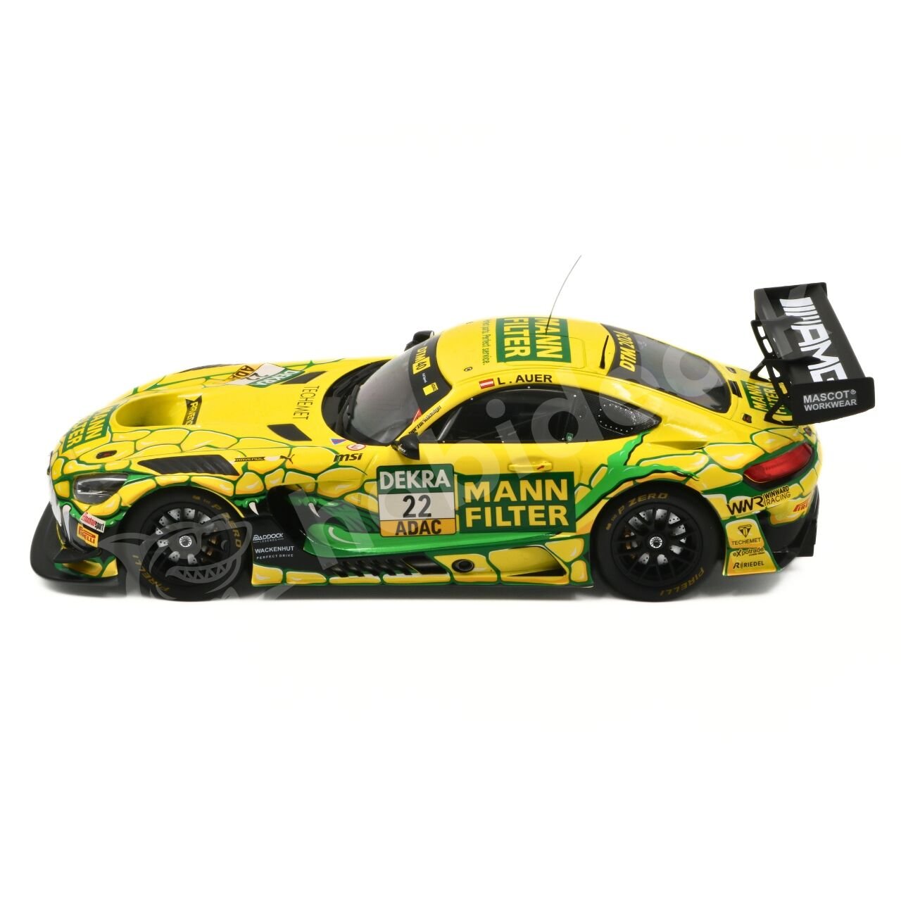 IXO 1:18 Mercedes-AMG GT3 Evo #22 Winward Racing DTM 2024 (WWR-I-AMG-24-1822-DTM) | Model Araba