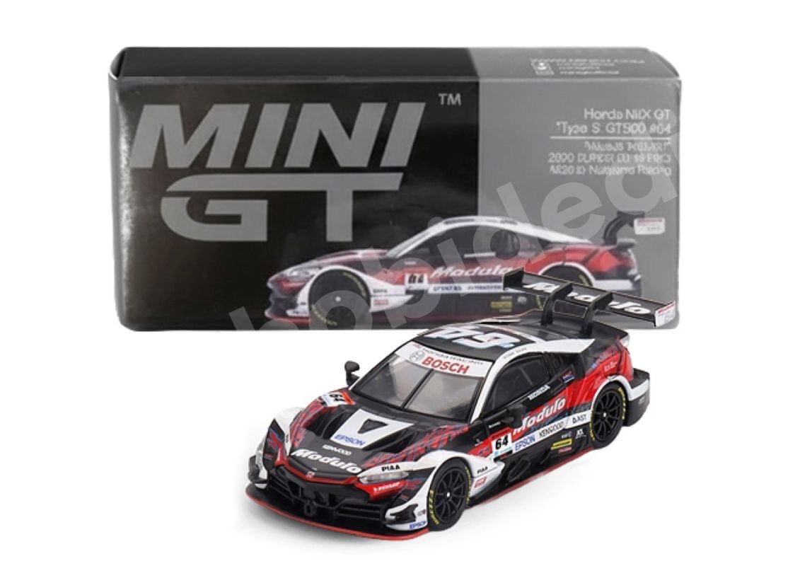 Mini GT 1:64 Honda NSX-GT “Type S” GT500 #64 (MGT00992-BL) | Model Araba
