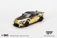 Mini GT 1:64 Nissan Z VeilSide FFZ400 Gold Chrome (MGT00985-L) | Model Araba