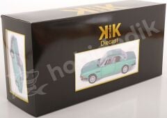 KK Scale 1:12 BMW 3.0 CSi (E9) 1971 Turquoise Metallic (KKDC120191) | Model Araba