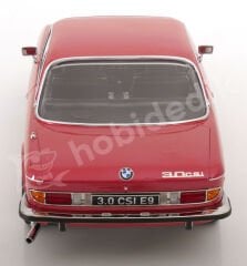 KK Scale 1:12 BMW 3.0 CSi (E9) 1971 Red Metallic (KKDC120192) | Model Araba