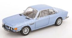 KK Scale 1:12 BMW 3.0 CSi (E9) 1971 Light Blue Metallic (KKDC120193) | Model Araba