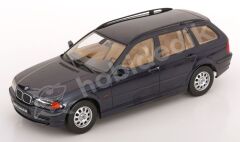 KK Scale 1:18 BMW 3-Series E46 Touring 1999 Dark Blue Metallic (KKDC181462) | Model Araba